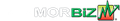 A logo for a company called morbizny