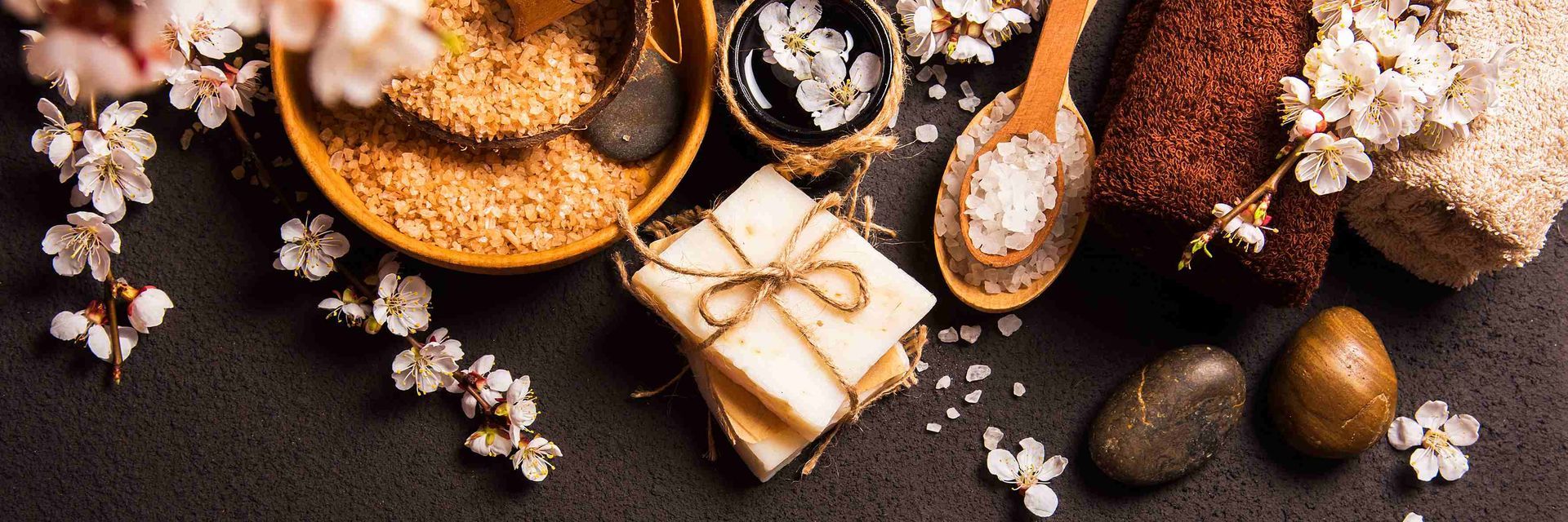 Salts for a spa