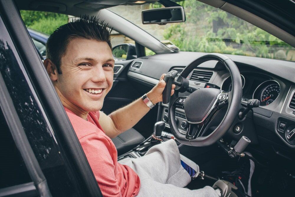 Male Driver on a Car — Driving Lessons in Nambucca Heads, NSW