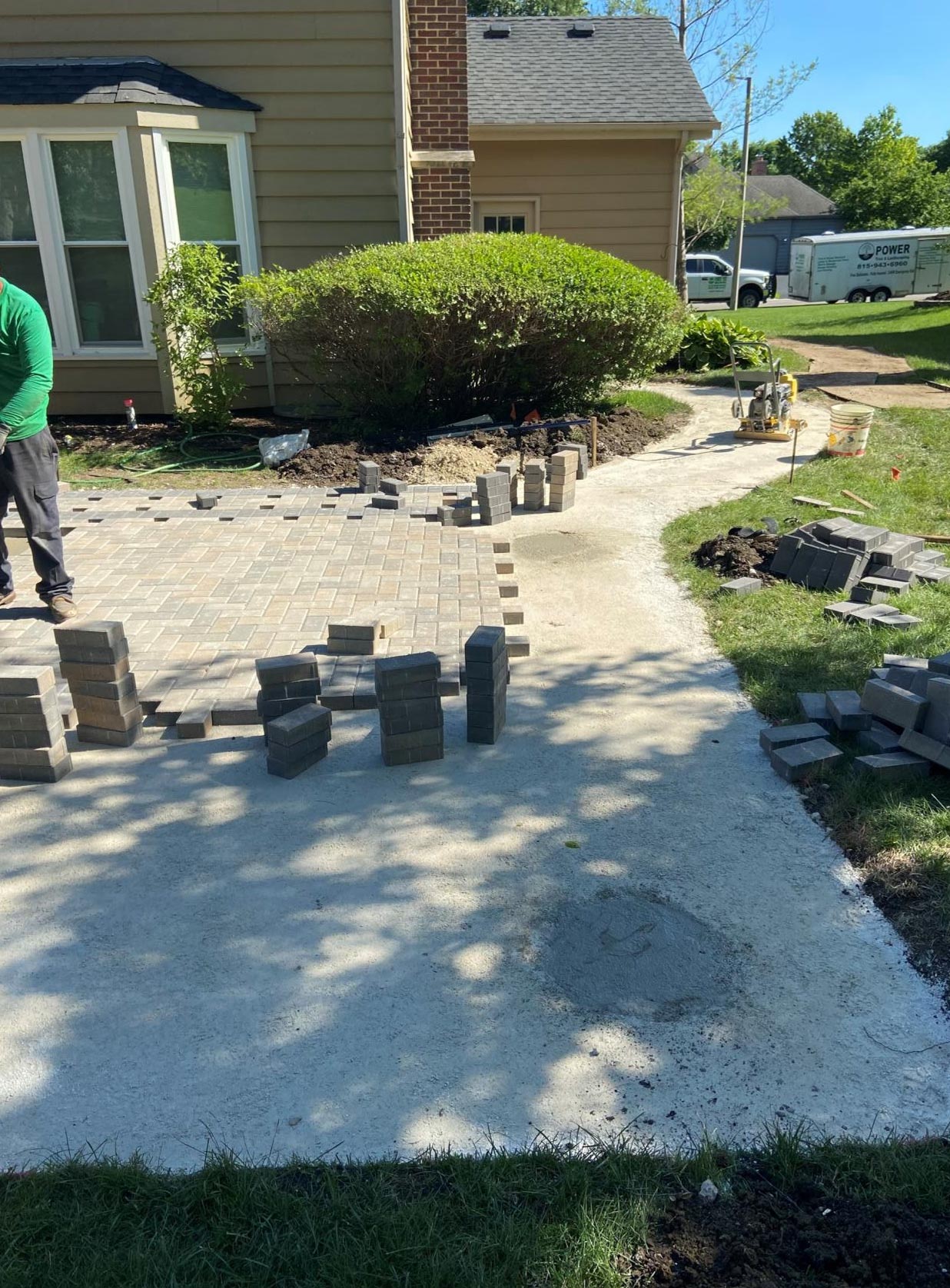 Concrete Driveways — Harvard, IL — Power Tree & Landscaping