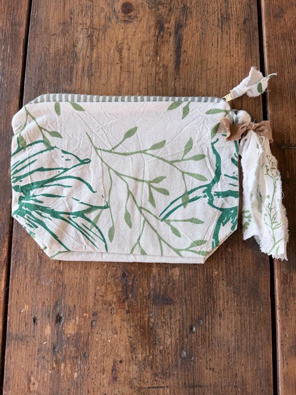 Necessaire simple verde