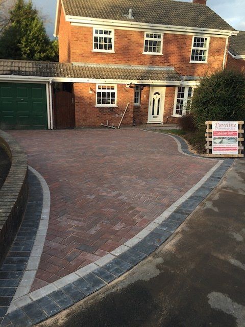 Telford block paving specialists Paveline Driveways Limited install quality block paving driveways and patios in Telford and throughout Shropshire