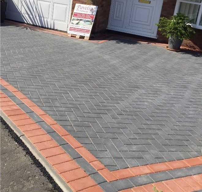 Telford block paving contracted Paveline Driveways Limited install quality block paving driveways and patios in Telford and throughout Shropshire
