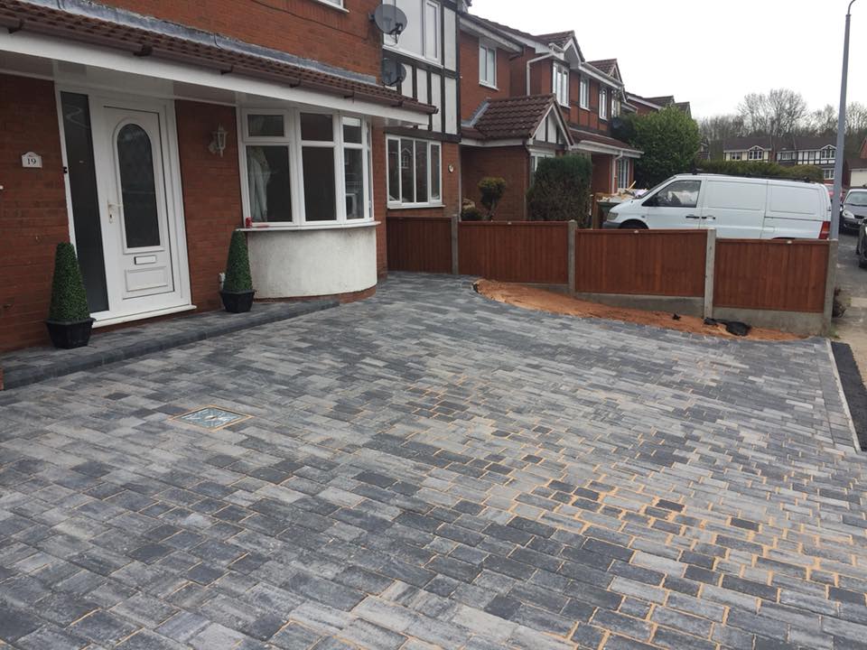 Telford block paving specialists Paveline Driveways Limited install quality block paving driveways and patios in Telford and throughout Shropshire