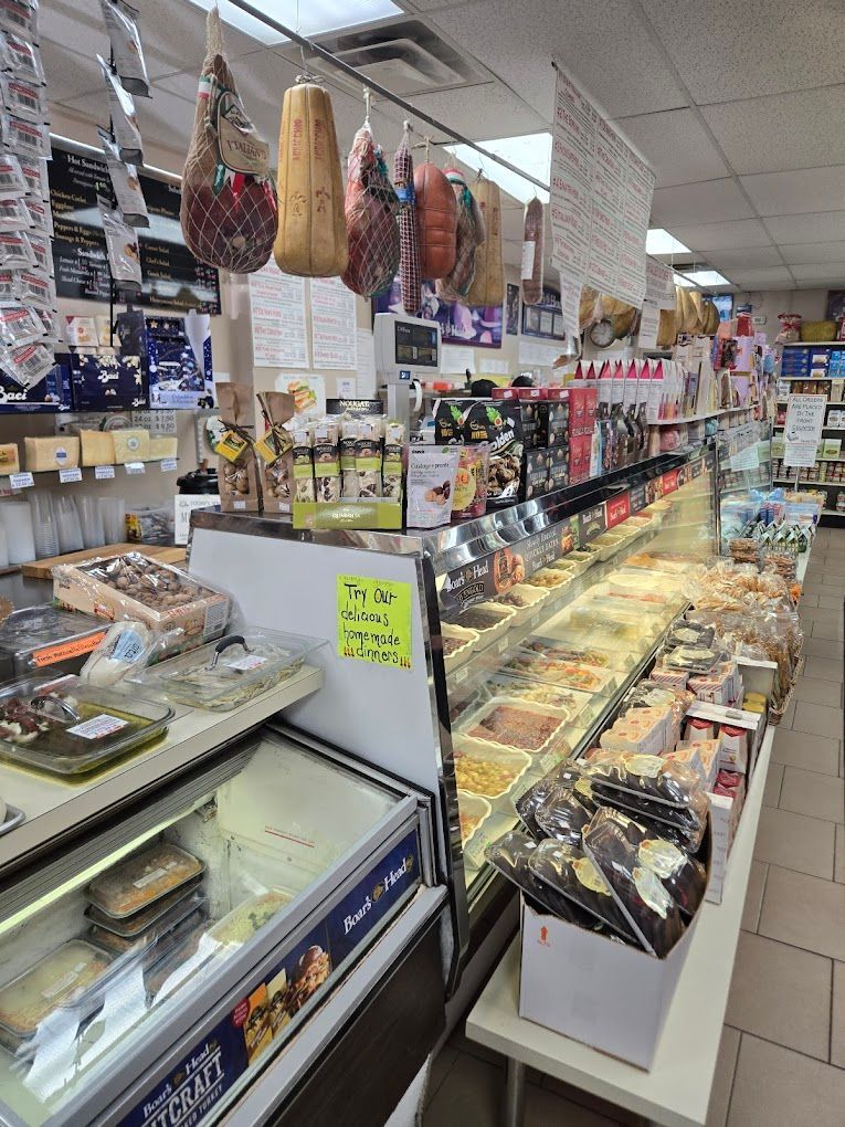 A grocery store filled with lots of different types of food.