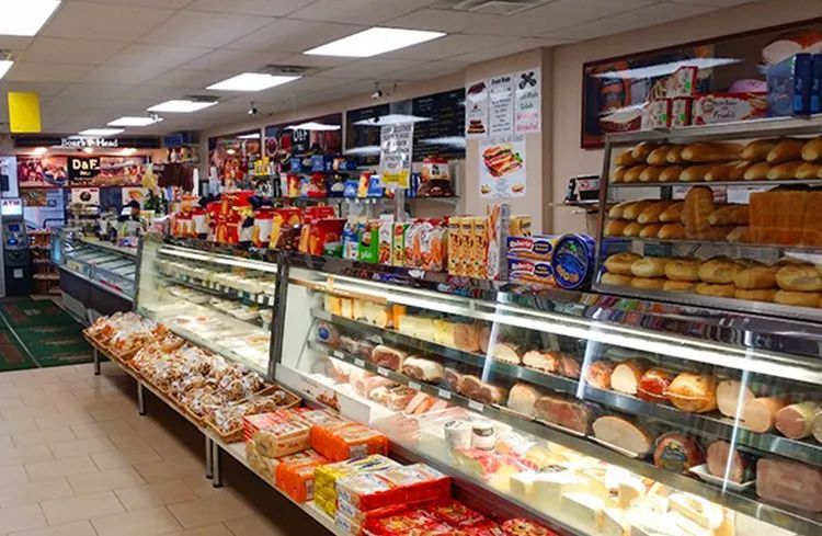 A grocery store filled with lots of different types of food.