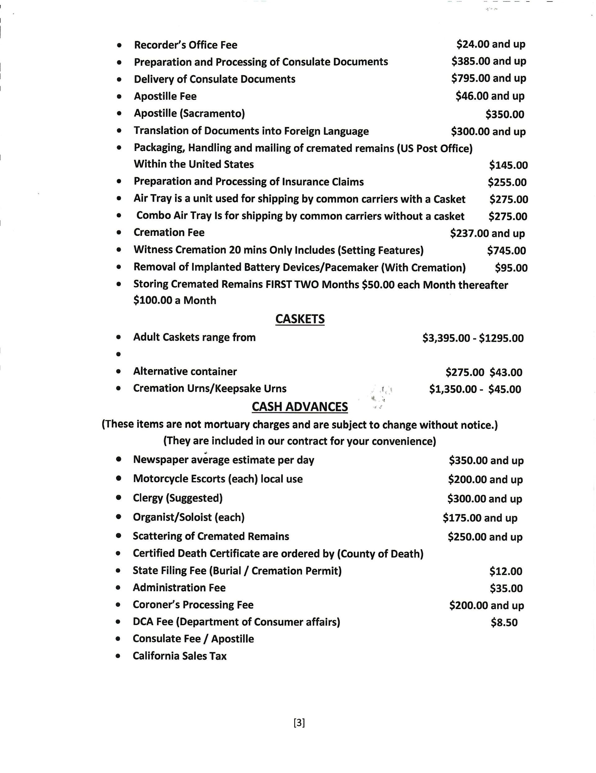 Blurry screenshot of a document page with bullet points and small table-like sections.