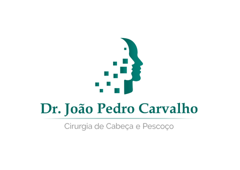 Logo: green silhouette of a face with fragmented pixels, 