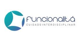 Um logotipo azul e branco para uma empresa chamada funcionalta