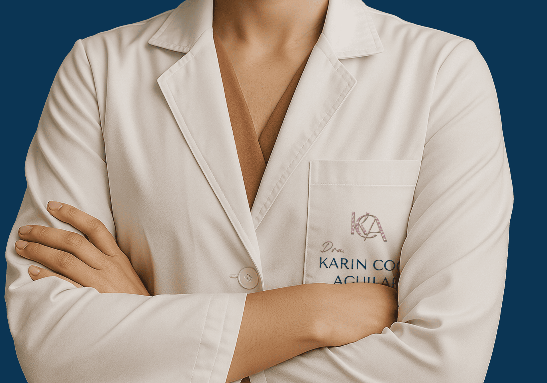 Promotional banner for Instituto Essenza with a smiling woman in green activewear on a white background