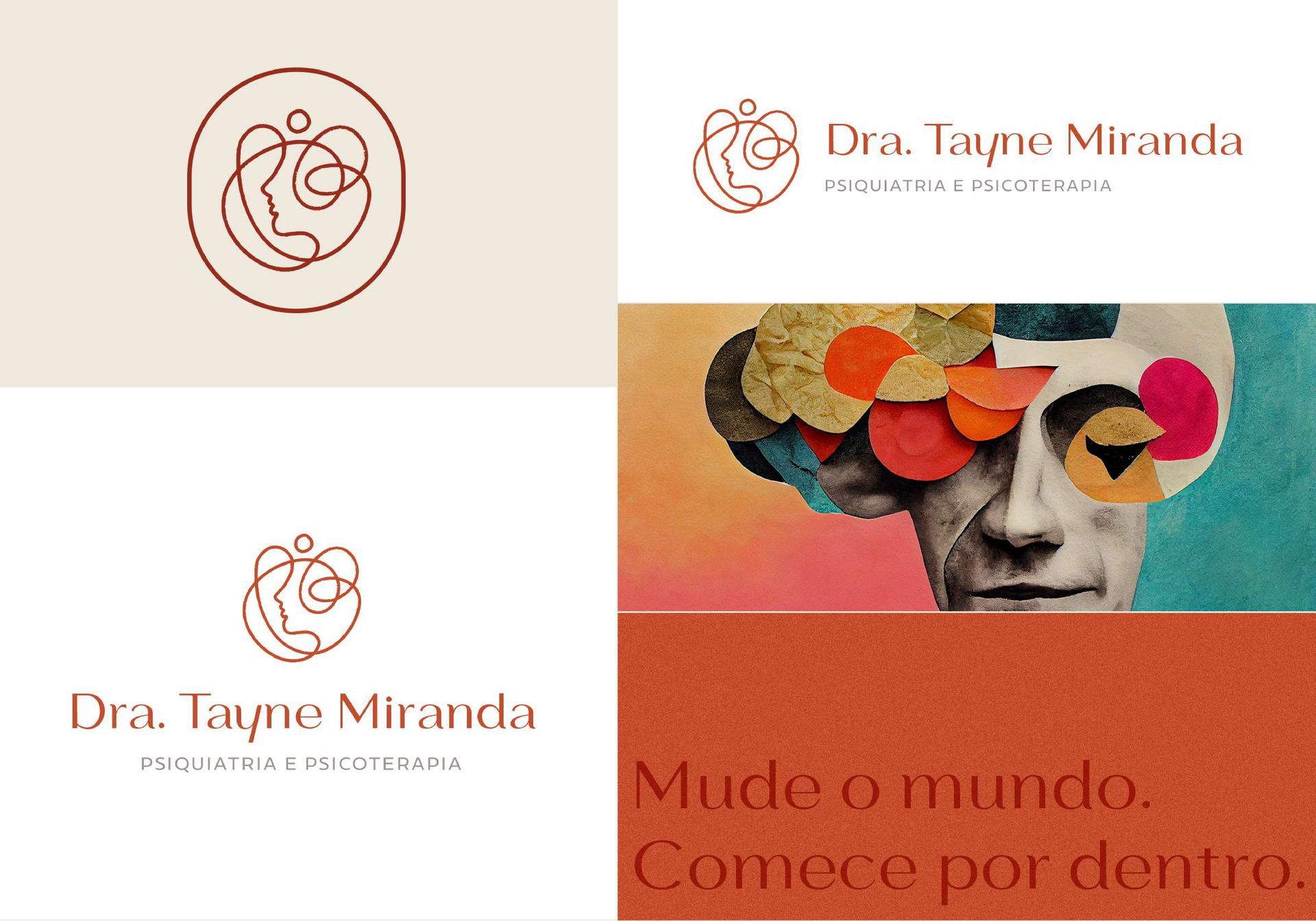 Moodboard Identidade Visual Dra. Alice Maganin Ginecologista e Obstetra