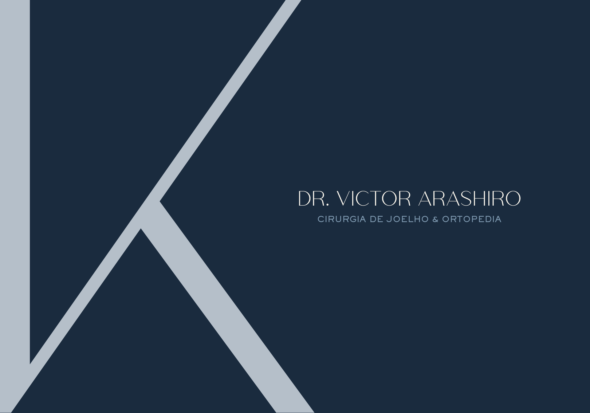Dr. Victor Arashiro - Identidade Visual