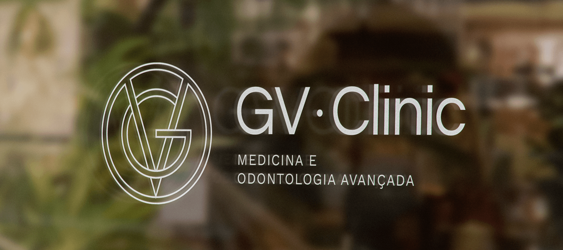 A logo for gv clinic medicine and odontologia avanzada
