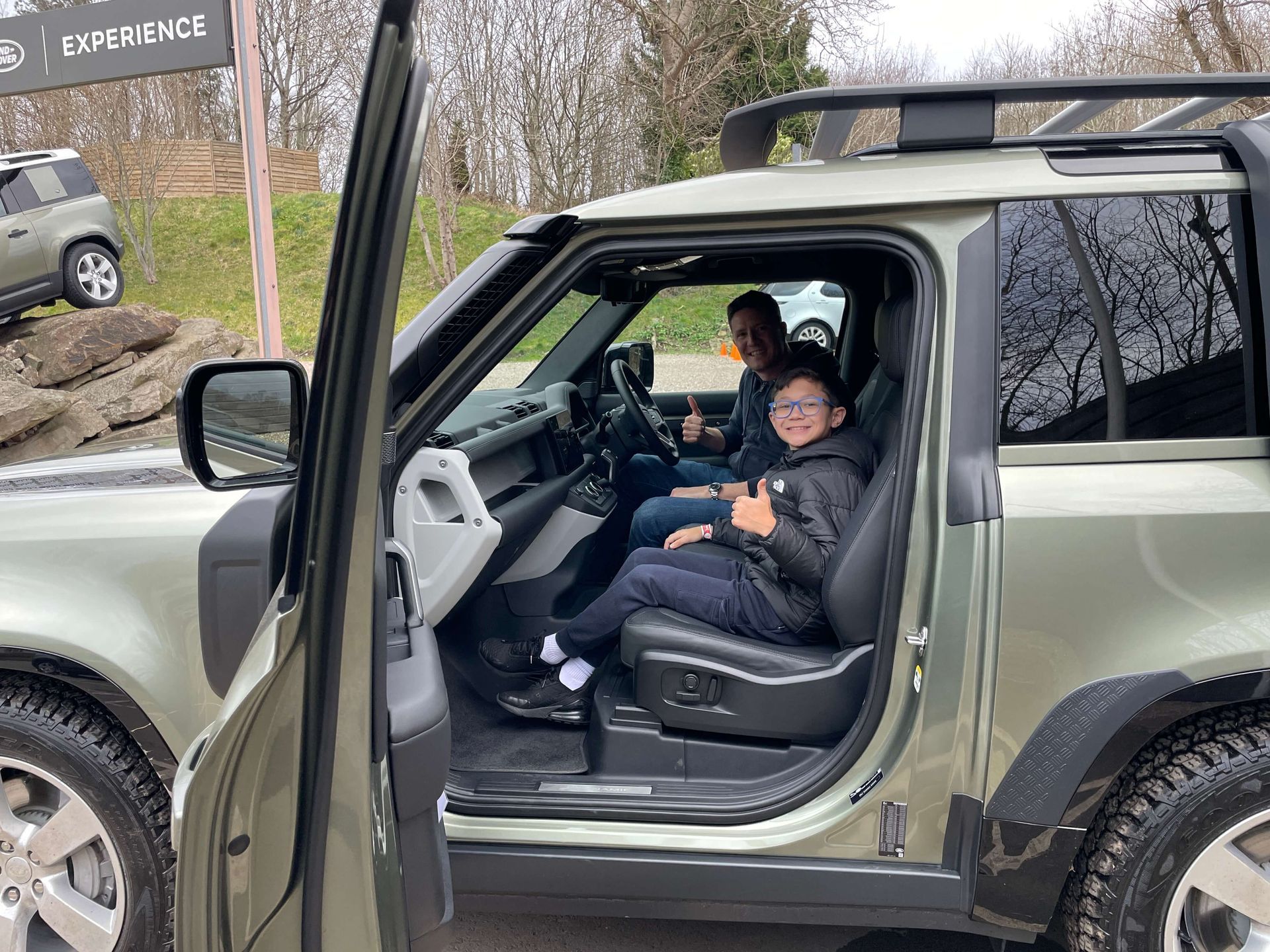 Character Toy Stores day off from the show was filled with tracks and boggy trails thanks to friendly staff at Land Rover Experience