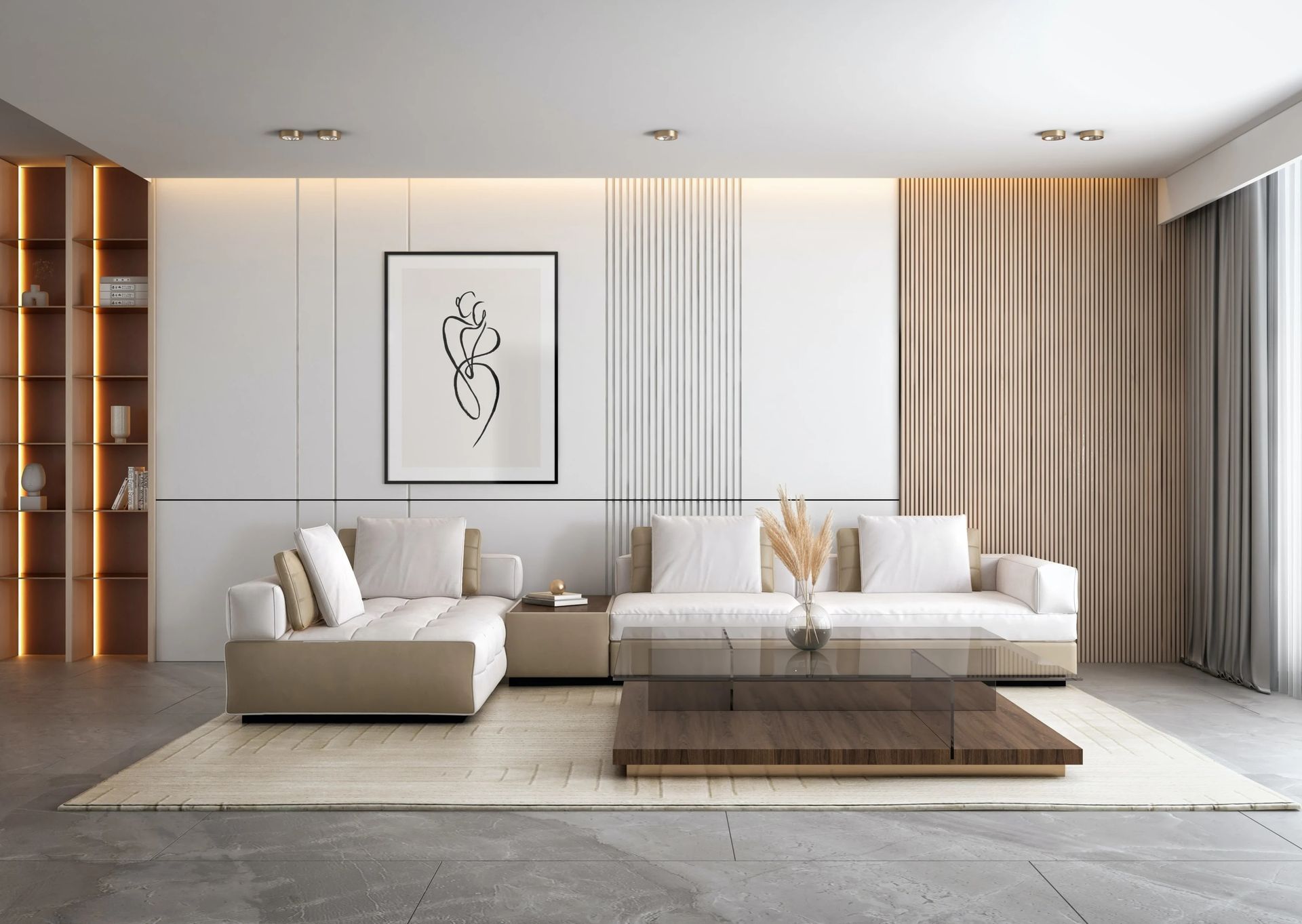 Luxury home interior