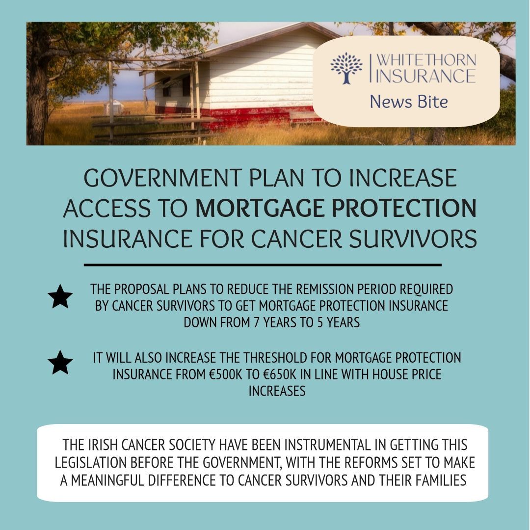 Mortgage Protection Insurance Reforms for Cancer Survivors
