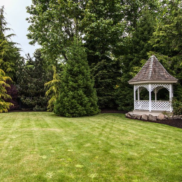 Lawn with A Gazebo — Alsip, IL — Smitty’s Tree Service