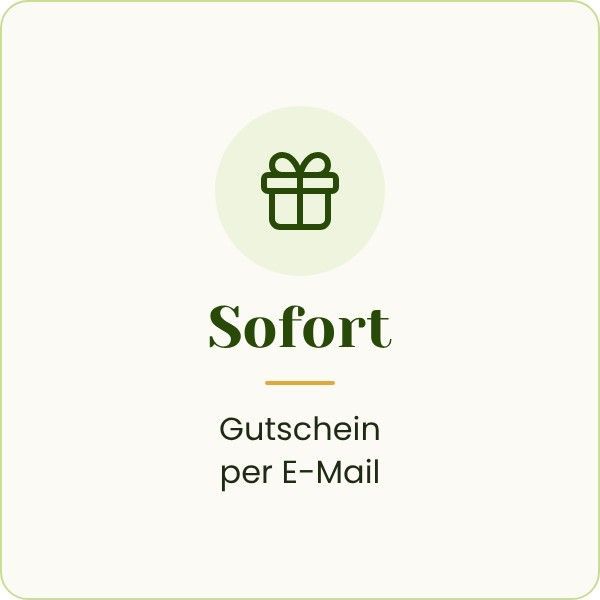 Sofort: Gutschein per E-Mail