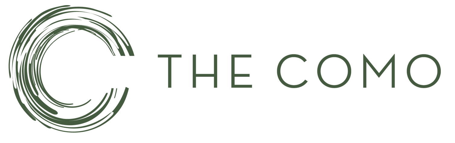 Logo: A stylized green