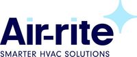 Air-rite logo: navy text with light blue accents and a star icon,