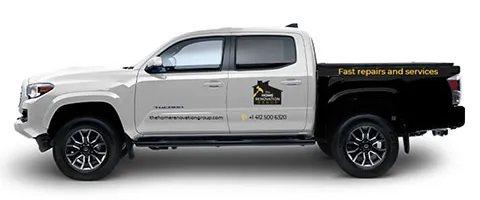 The Home Renovation Group, Pittsburgh, PA, vehicle.