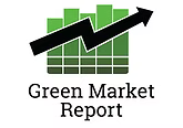 Green Market Report logo with green bar chart and upward black arrow