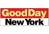 Good Day New York logo in red, yellow, black, and white text