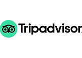 Tripadvisor logo with green owl icon and black wordmark on white background
