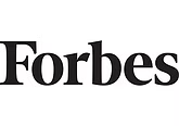 Forbes logo in black serif text on a white background