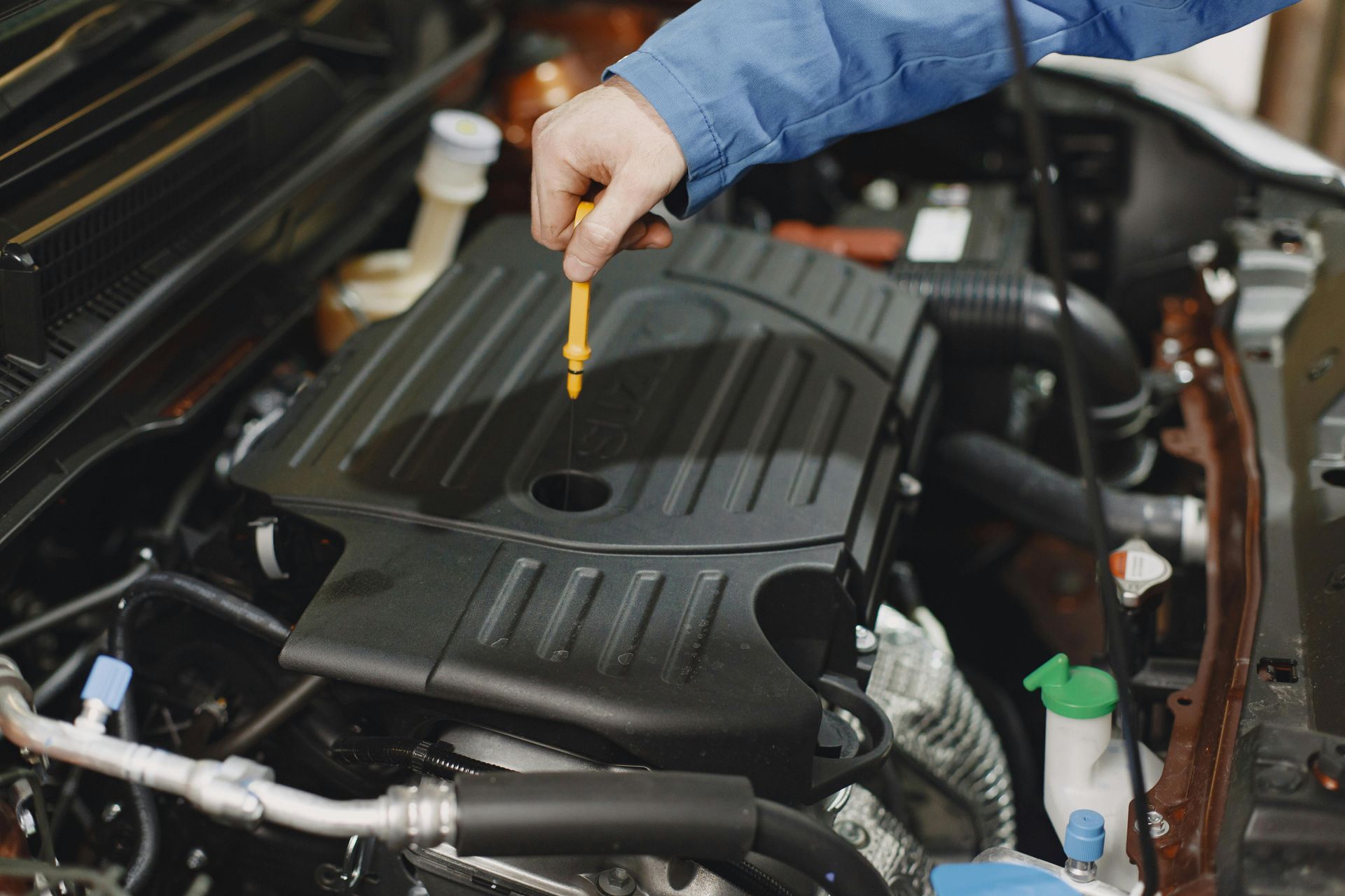 Engine Oil Check Under Hood | Automotive Technology Services, Inc.
