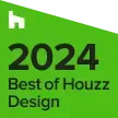 2024 Best of Houzz Design badge in green and white
