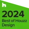 2024 Best of Houzz Design badge in green and white