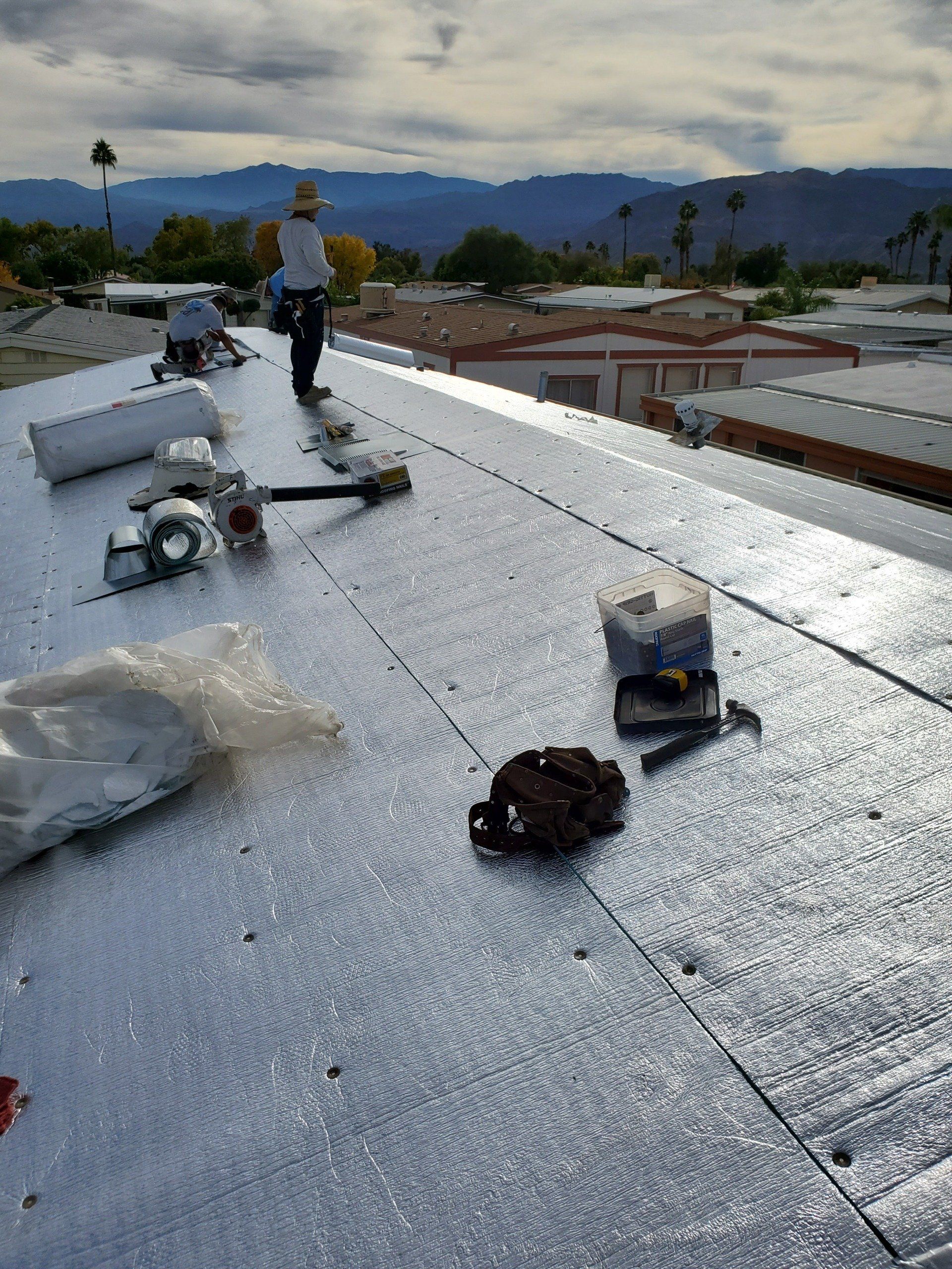 Self-Adhesive Roll Roofing Installation - Becerra Brothers Roofing