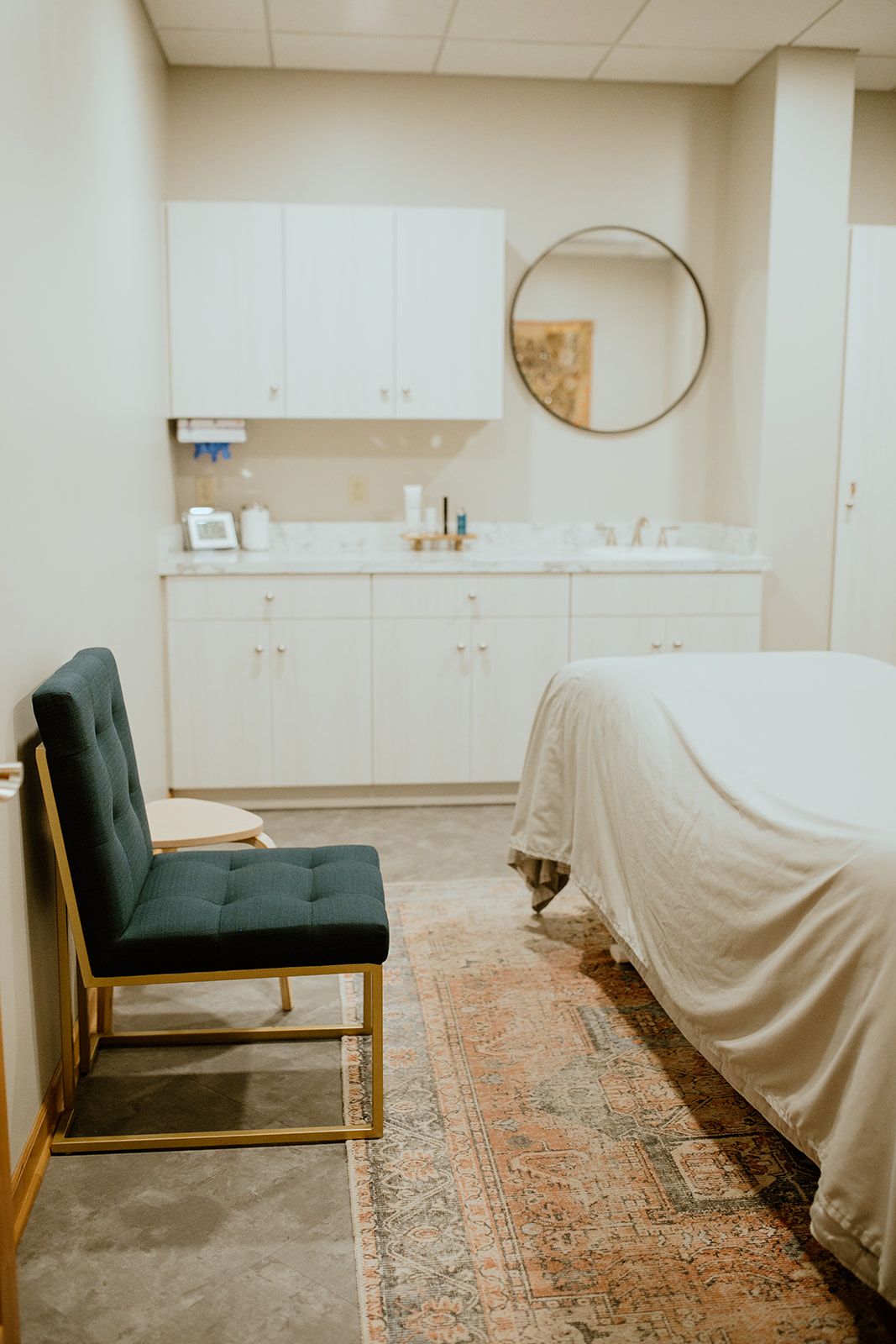 aesthetician room