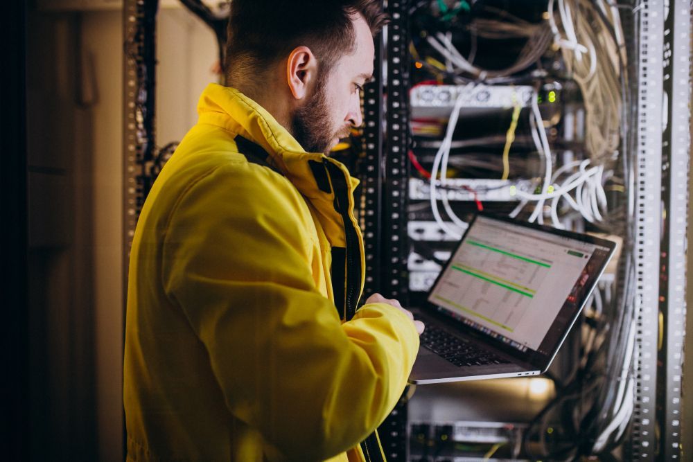 transformação digital em infraestrutura de rede