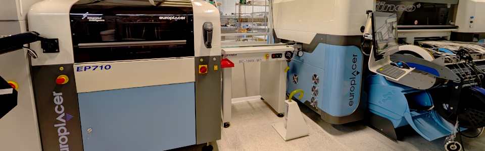 In-House PCB Assembly Utilising State-of-the-Art Equipment