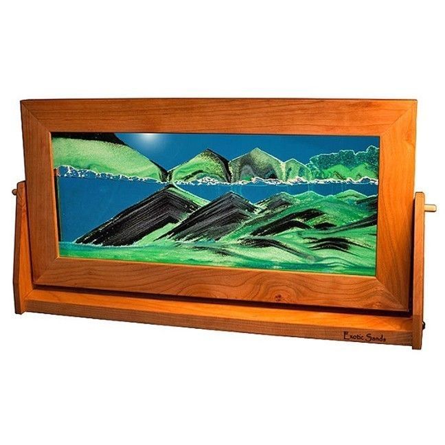 Sand Art Picture X-Large Summer Turquoise - Cherry