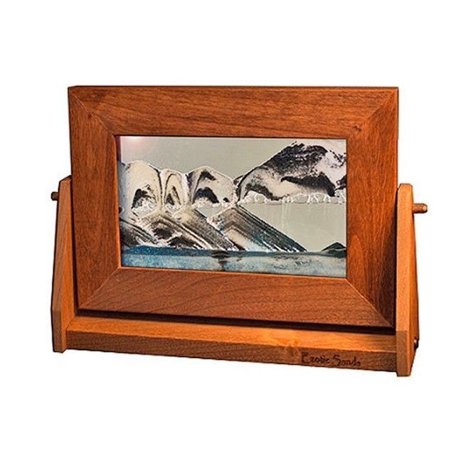 Desktop Moving Sand Art Pictures Arctic Glacier Clear Cherry
