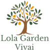 Logo di Lola Garden Vivai con un albero stilizzato nei colori verde, arancione e marrone.