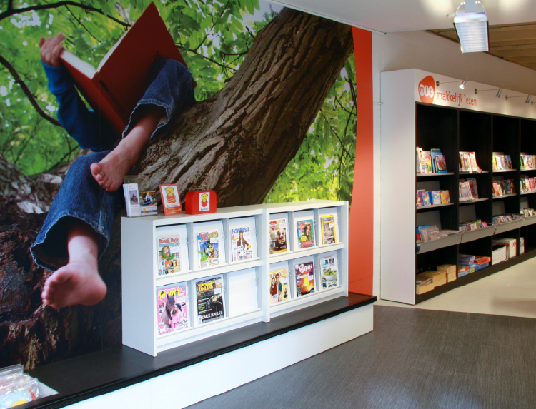 bibliotheek interieur