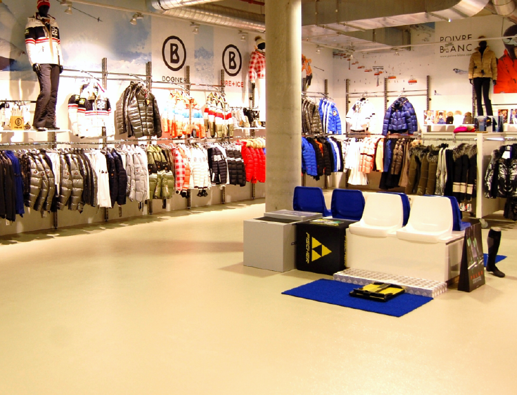 interieur sportwinkel
