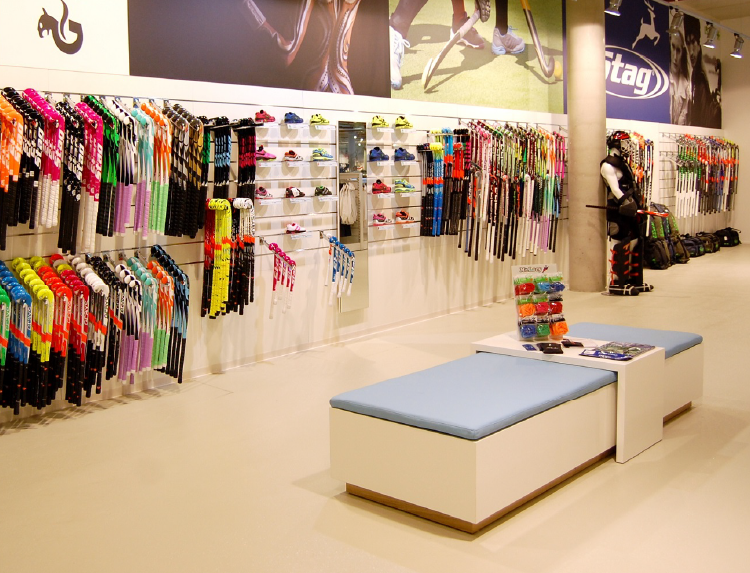 interieur sportwinkel
