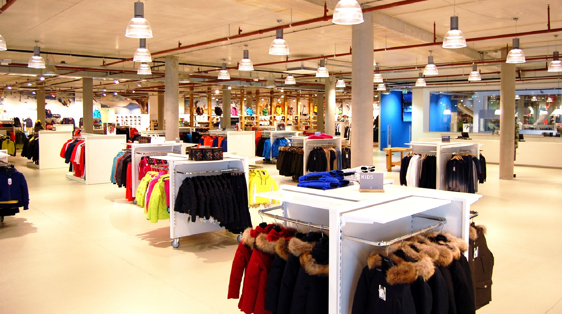 interieur sportwinkel