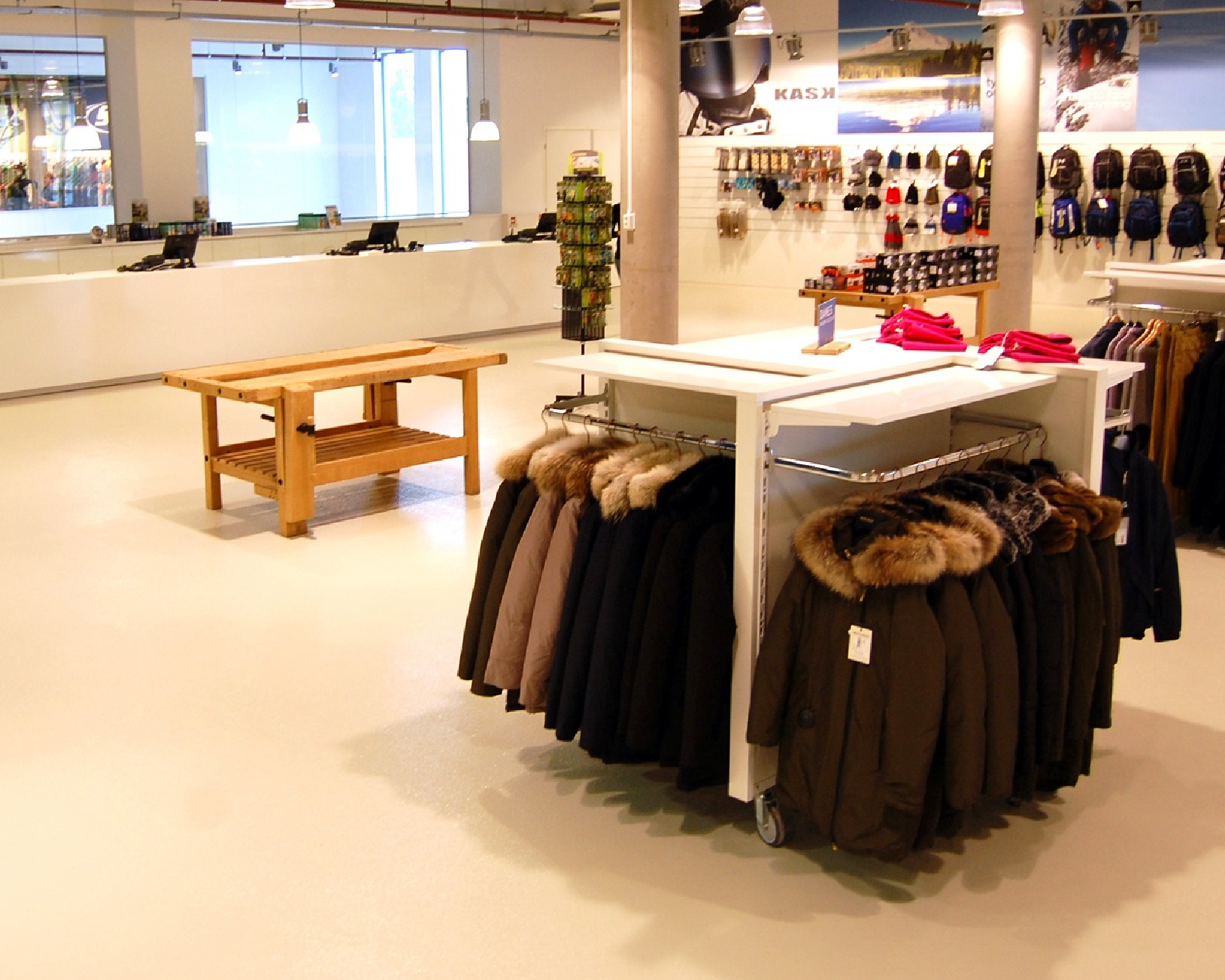 interieur sportwinkel