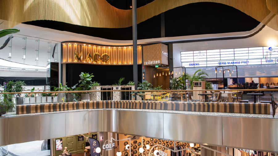 interieur winkelcentrum