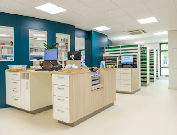 interieurbouw apotheek