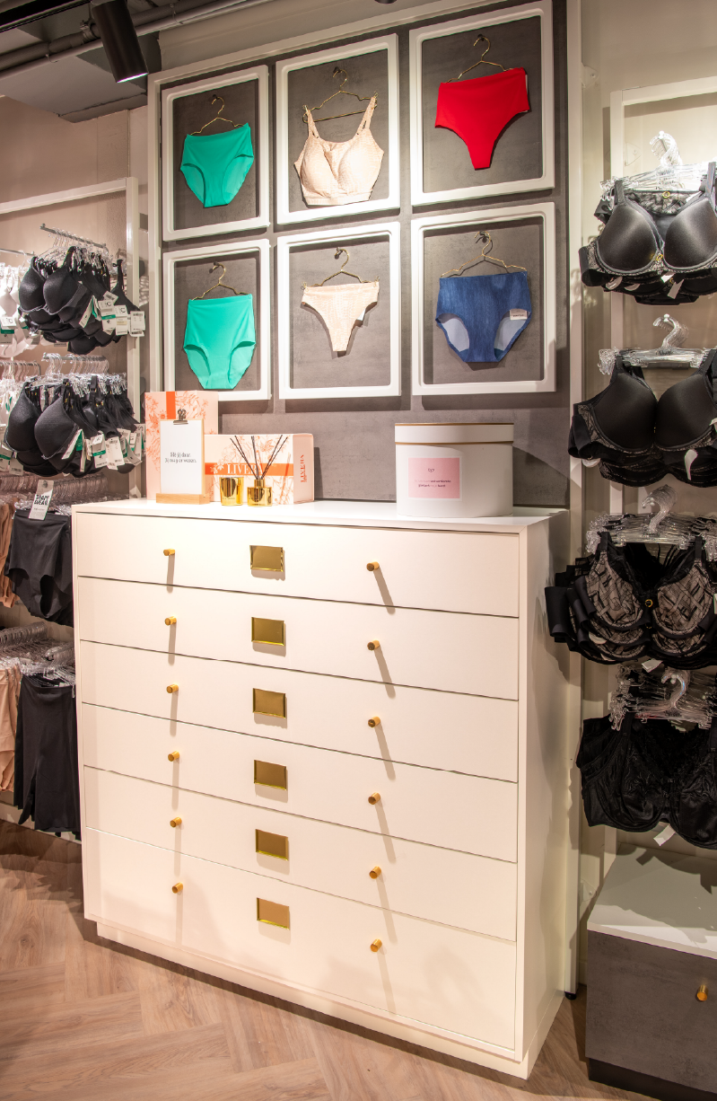 maatwerk winkelinterieur lingerie