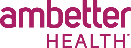 Ambetter Health logo, fuchsia text on white.