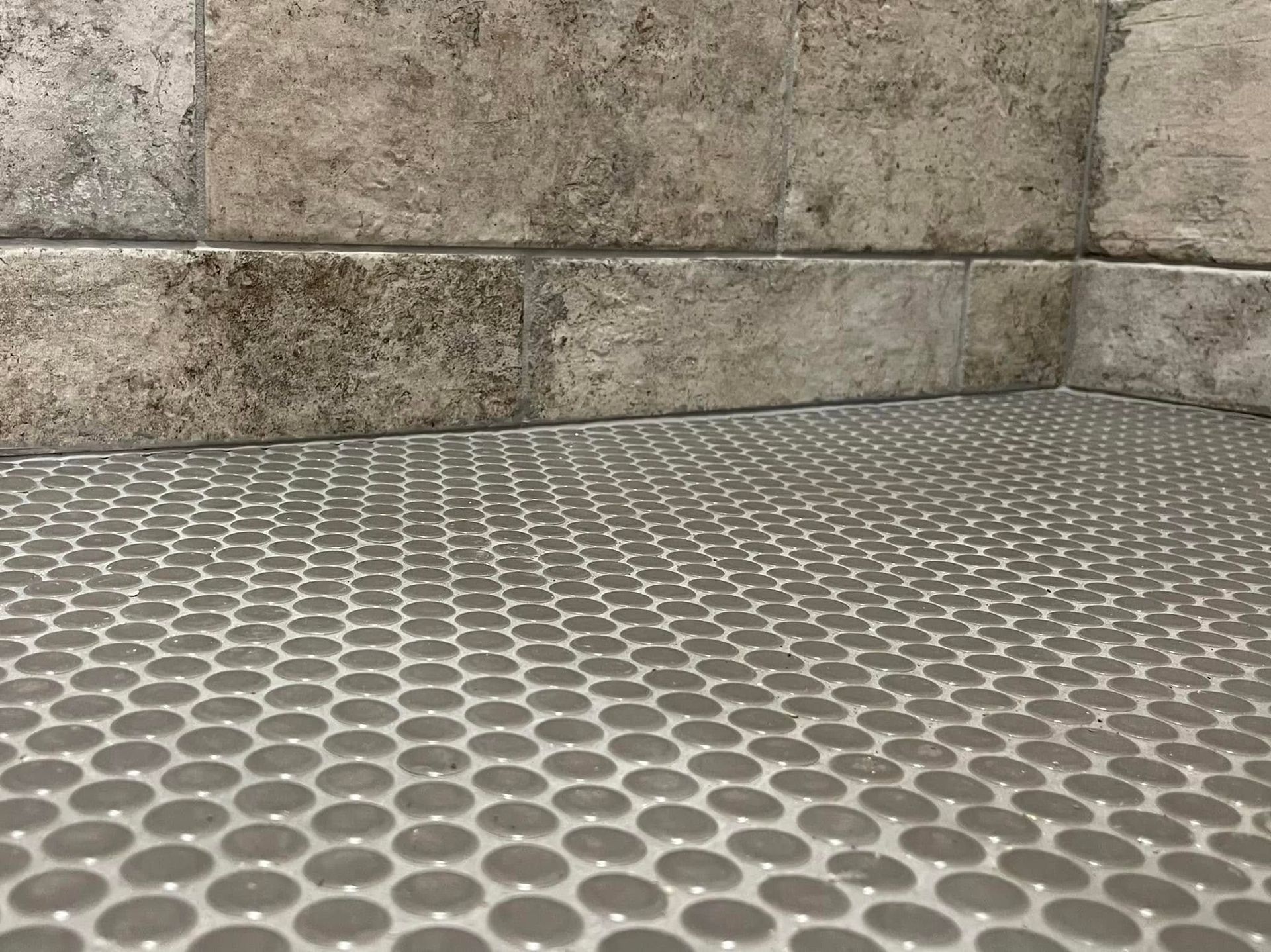 bathroom shower custom tile