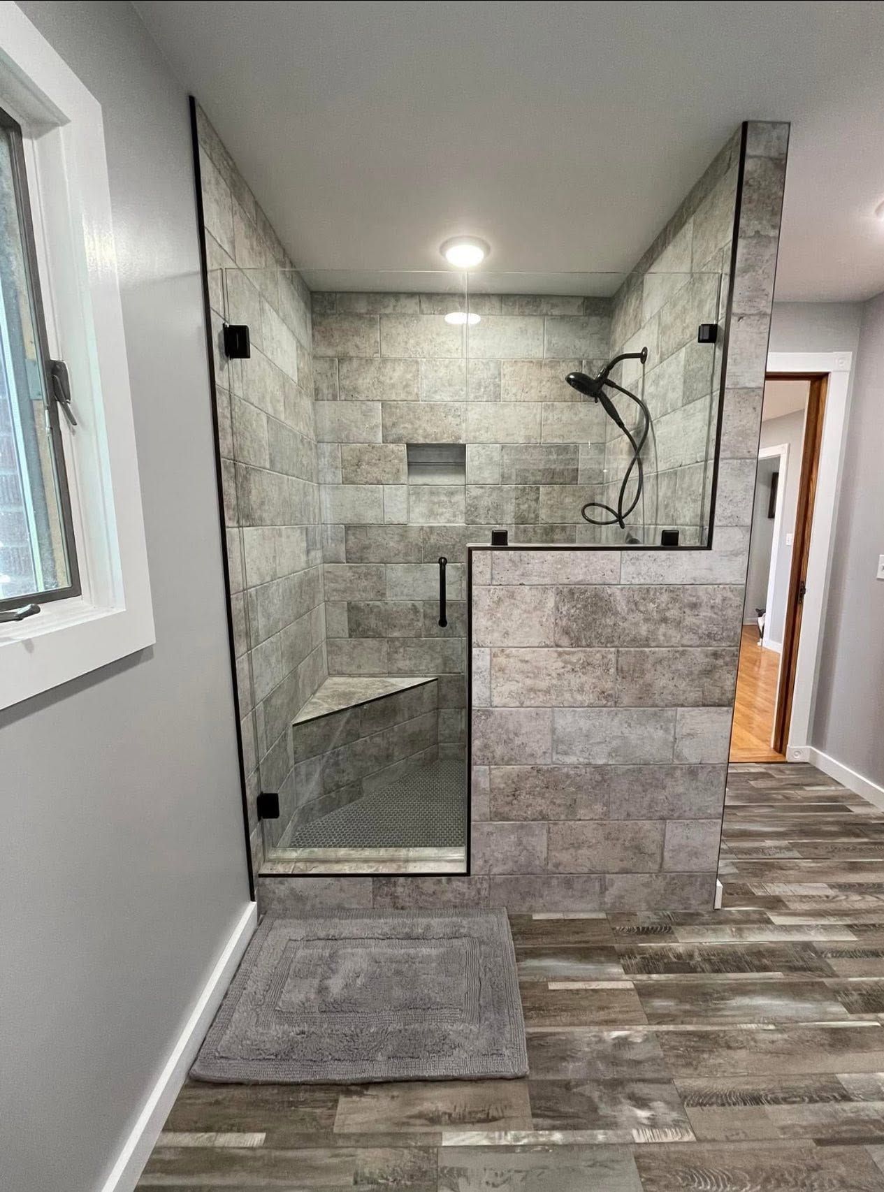 custom shower tile